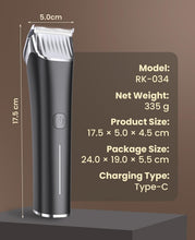 Load image into Gallery viewer, 2 Speed Battery-Powered Horse Clippers for Matted Long Hair - Ultra Quiet