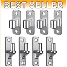 Load image into Gallery viewer, 304 Stainless Steel Heavy Duty Gate Hinges - 600LB Support, Ideal for Fences