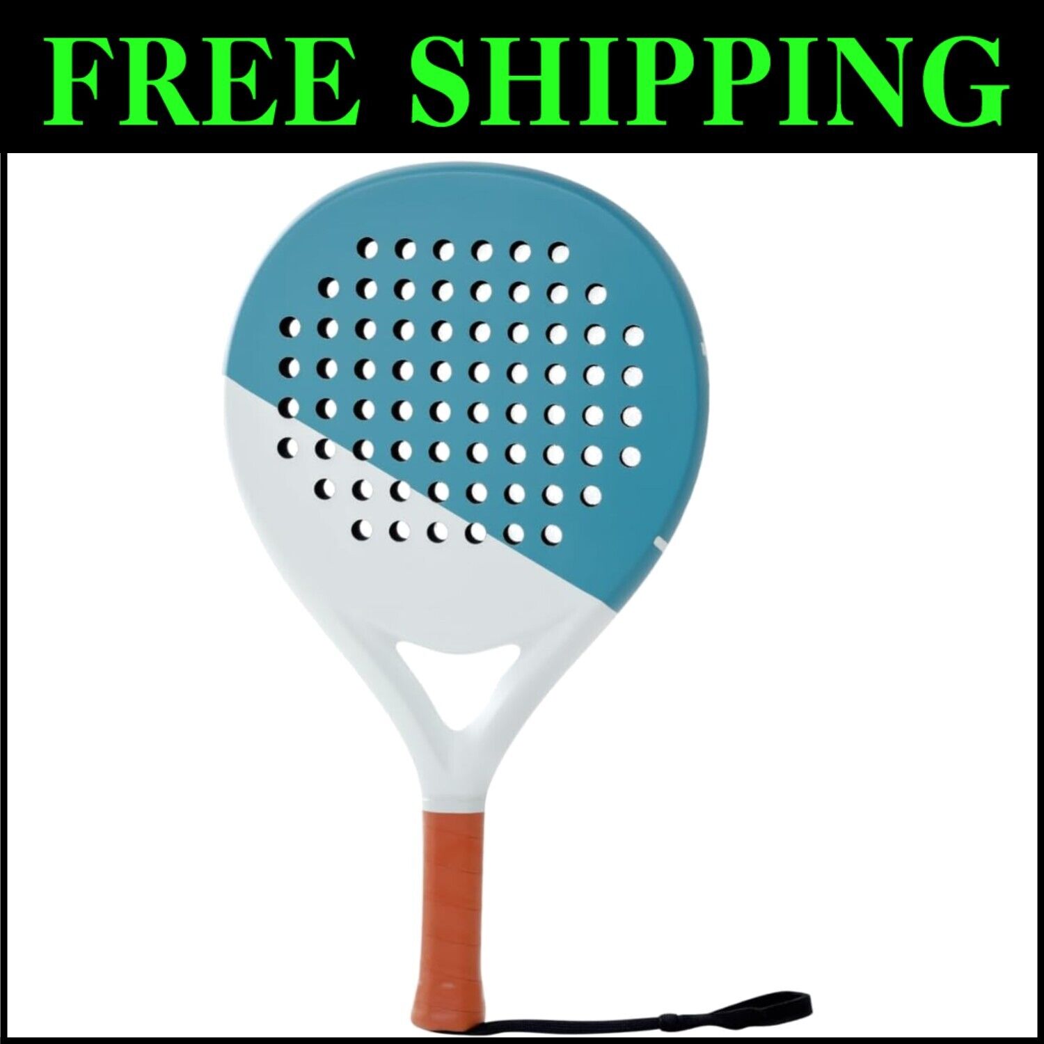 Unstrung Carbon Surface Padel Racket - Perfect for Beginners & Intermediates