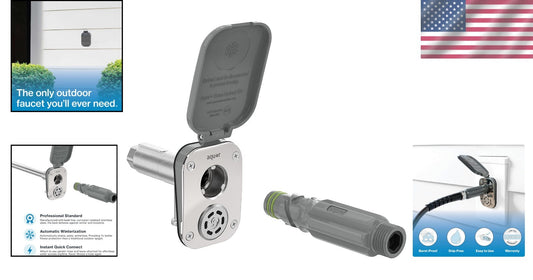 Elegant Garden Hydrant V2+ - Lead-Free, Frost-Proof Faucet with Quick Connection