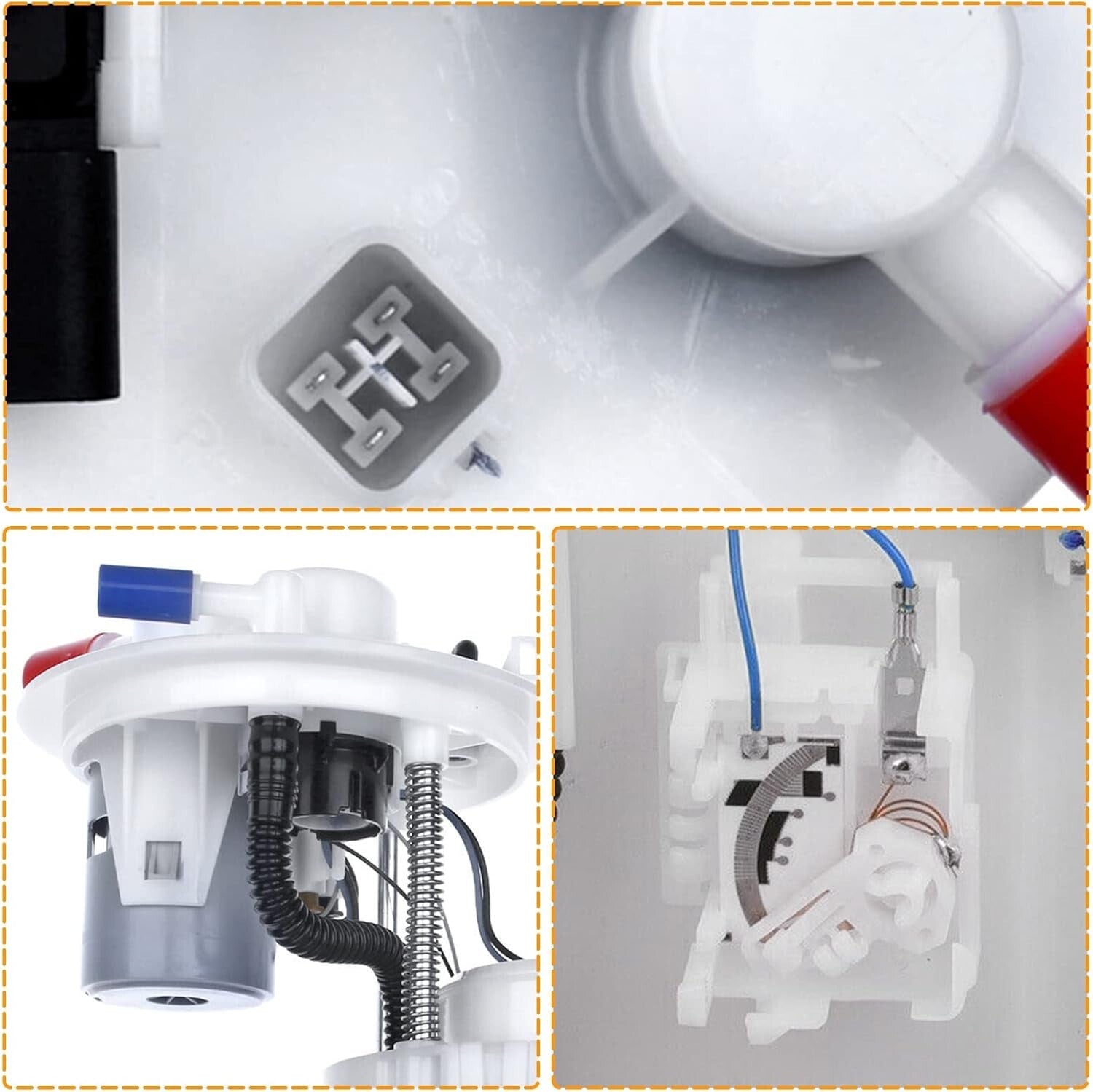 Durable Electric Fuel Pump & Sending Unit for 2014-2016 Hyundai Elantra & More