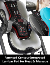 Load image into Gallery viewer, Adjustable Innova Inversion Table with Vertical Massage &amp; Heat - 300 lb Capacity