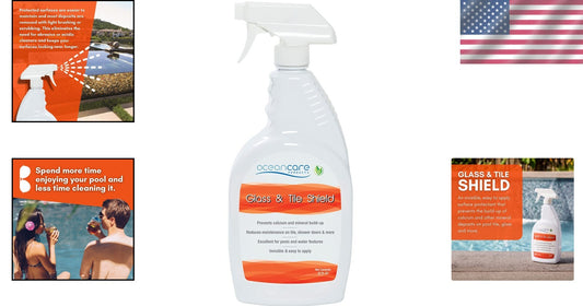 Versatile Glass and Tile Protector Spray - Waterproof Seal for All Surfaces