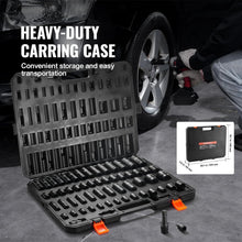 Load image into Gallery viewer, Comprehensive 59 Piece Socket Set - SAE &amp; Metric Impact Tools, Easy Storage Case
