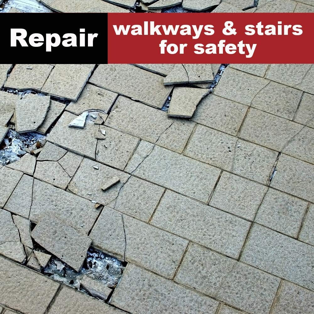 Concrete Epoxy Adhesive Paste - 102 oz for Vertical & Horizontal Applications