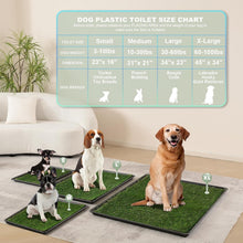 Load image into Gallery viewer, Spacious Indoor-Outdoor Dog Toilet: Ultra-Absorbent Grass Pad for Large Breeds