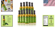 Load image into Gallery viewer, Flavorful Trejo's Hot Sauce with Lime, Honey &amp; Green Olives | Non-GMO | 12 Count