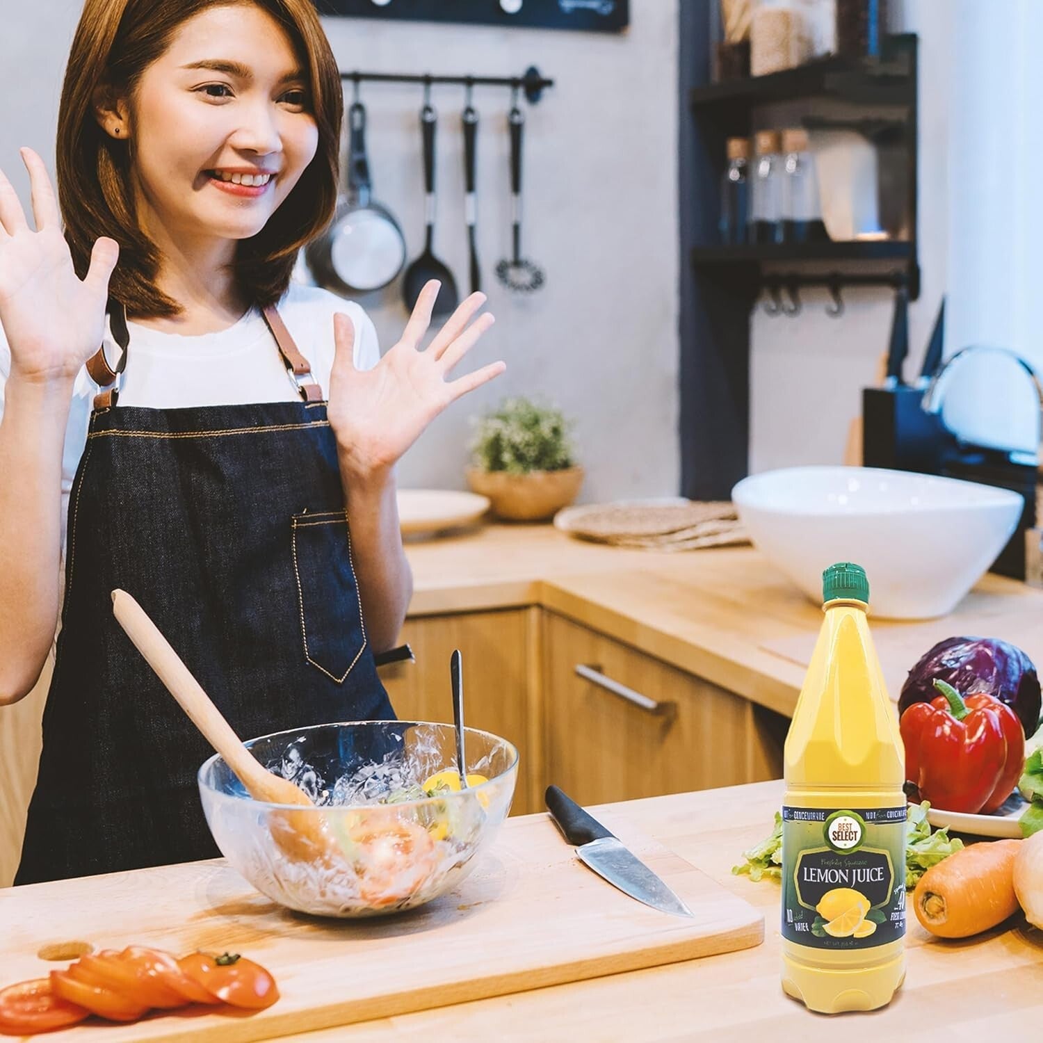 Versatile 33.8 Oz Bottles of 100% Lemon Juice - Ideal for Cooking & Beverages