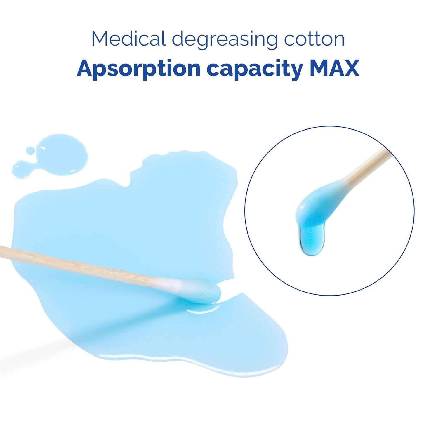 Durable 3-Inch Cotton Swabs - 10000 High-Quality Applicators for All Needs