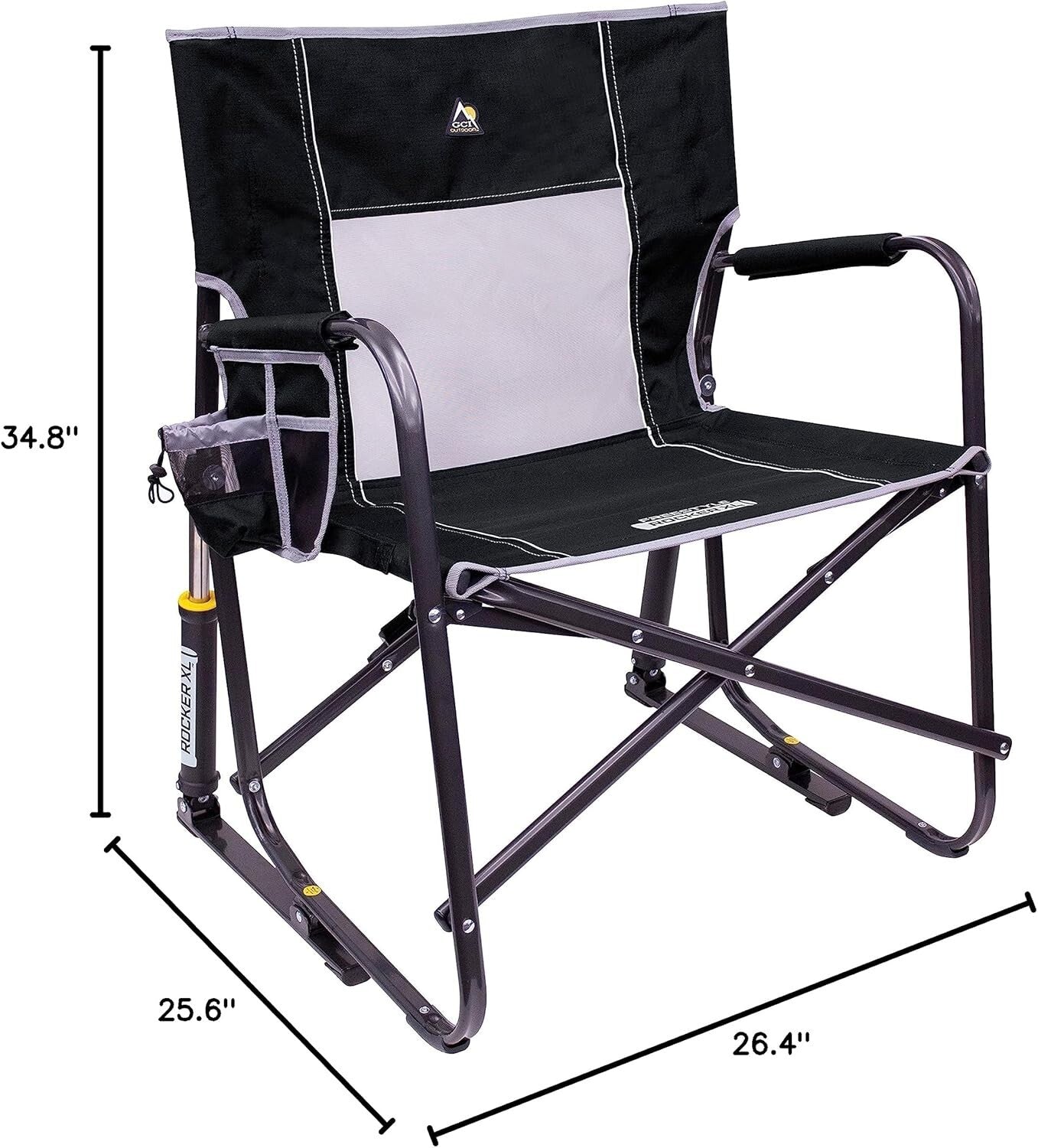 Comfortable Freestyle Rocker XL – Ideal for Sports Events and Outdoor Relaxation
