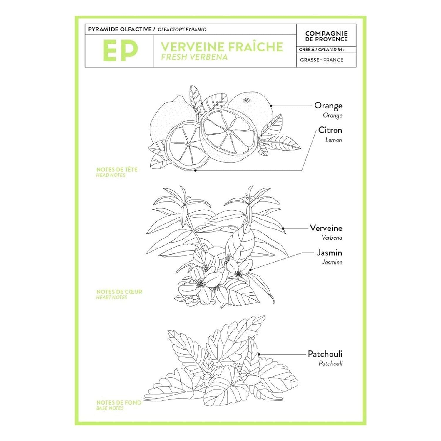 Savon de Marseille Liquid Soap Gift Set - Fresh Verbena 16.9 oz + 33.8 oz Refill