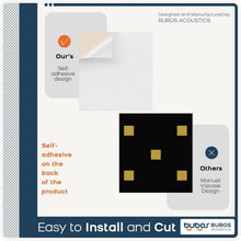 Load image into Gallery viewer, Lightweight 72 x 48 Inches Self-Adhesive Acoustic Panels - Enhance Your Space