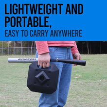 Load image into Gallery viewer, Heavy-Duty Baseball &amp; Softball Batting Tee with Adjustable Height (24.5-42”)