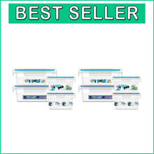 Load image into Gallery viewer, 8-Pc Batman Food Storage Set: BPA-Free Meal Prep Containers with Locking Lids