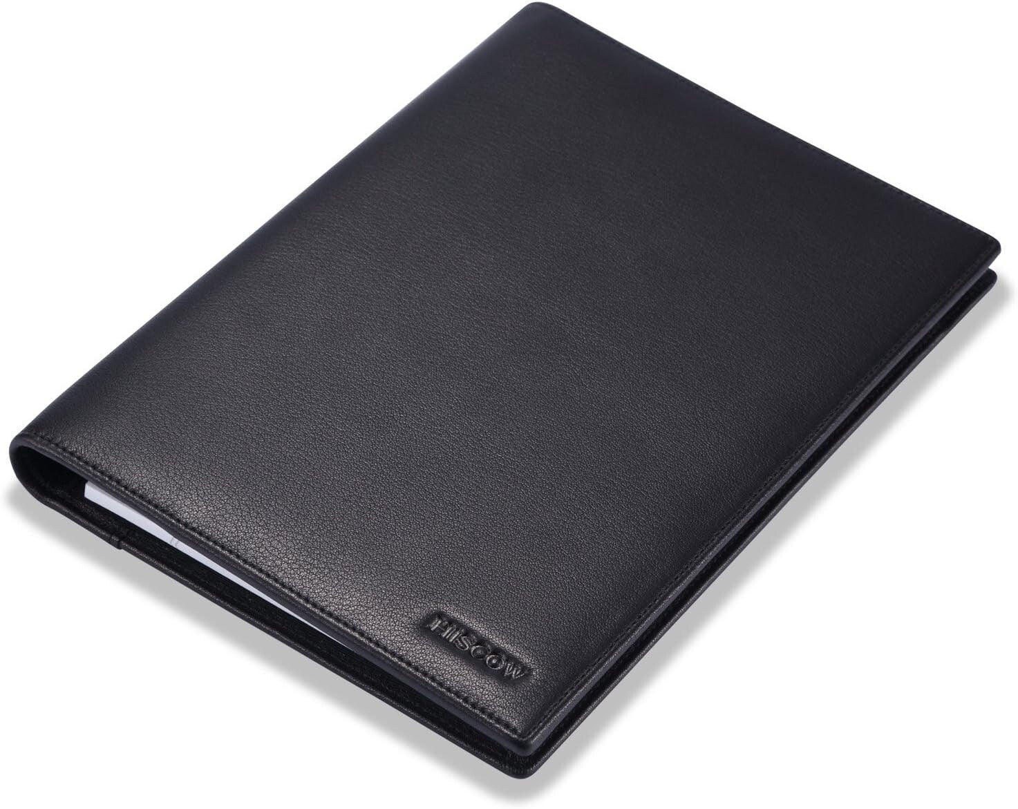 Handmade Italian Calfskin Business Portfolio Notebook Folder, Luxurious Gift