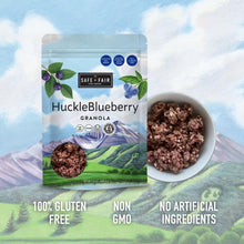 Load image into Gallery viewer, Allergen-Free HuckleBlueberry Granola - Delicious Crunchy Vegan Breakfast 6 Pack