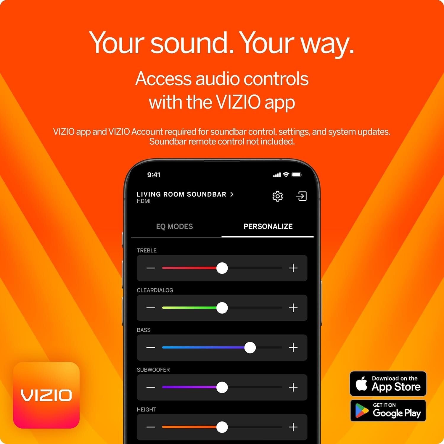 5.1 Soundbar with Compact Wireless Subwoofer – Seamless Dolby Atmos Audio Setup