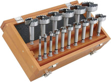 Load image into Gallery viewer, High Carbon Steel Forstner Bit Set - 16 Pieces for Flawless Wood Drilling