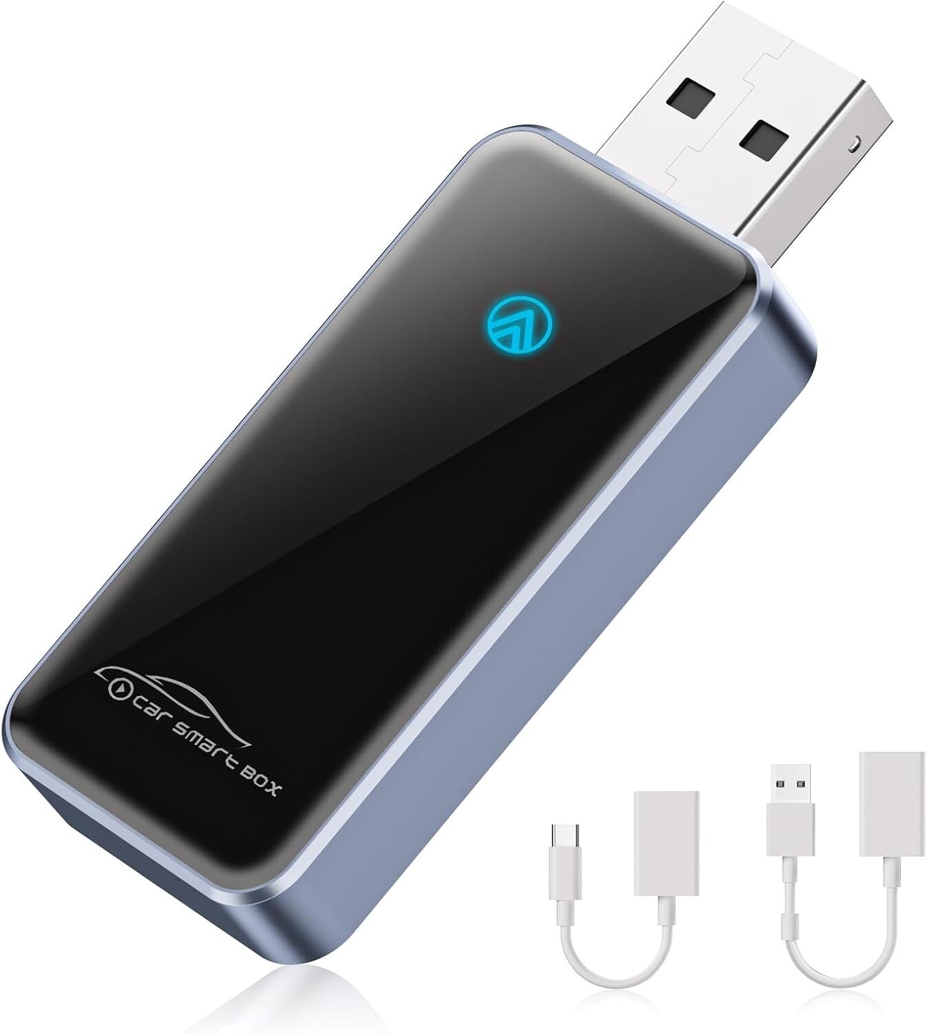 2024 Slim Wireless Android Auto Adapter - Automatic Connection with USB C/A