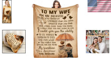 Load image into Gallery viewer, Lightweight Love Letter Blanket for Wife – Ideal Birthday &amp; Anniversary Gift