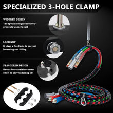 Load image into Gallery viewer, Premium Semi Truck Air Lines: 12 FT ABS Power Hoses with Stainless Steel Clamps