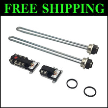 Load image into Gallery viewer, Versatile Water Heater Tune-Up Kit: Two Elements &amp; Adjustable Thermostats Inside