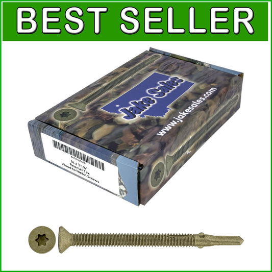 Efficient T-30 Torx Self-Drilling Screws – 5 lbs Pack for Wood to Steel Projects