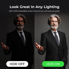 Load image into Gallery viewer, Smart 4K Webcam with Autofocus, Bokeh Effect &amp; Built-in Mic for Professionals