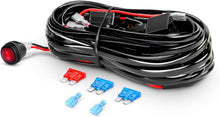 Load image into Gallery viewer, Durable 126W Waterproof Off-Road LED Light Bar with Bracket &amp; Wiring Harness