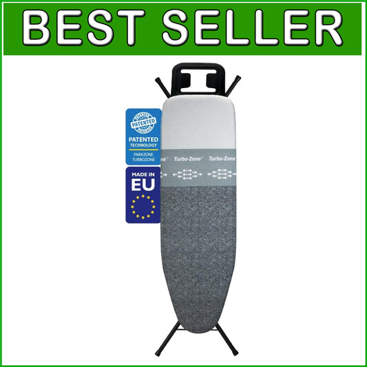 Elegant Ironing Board with Heavy-Duty Legs & Patented Features for Quick Ironing