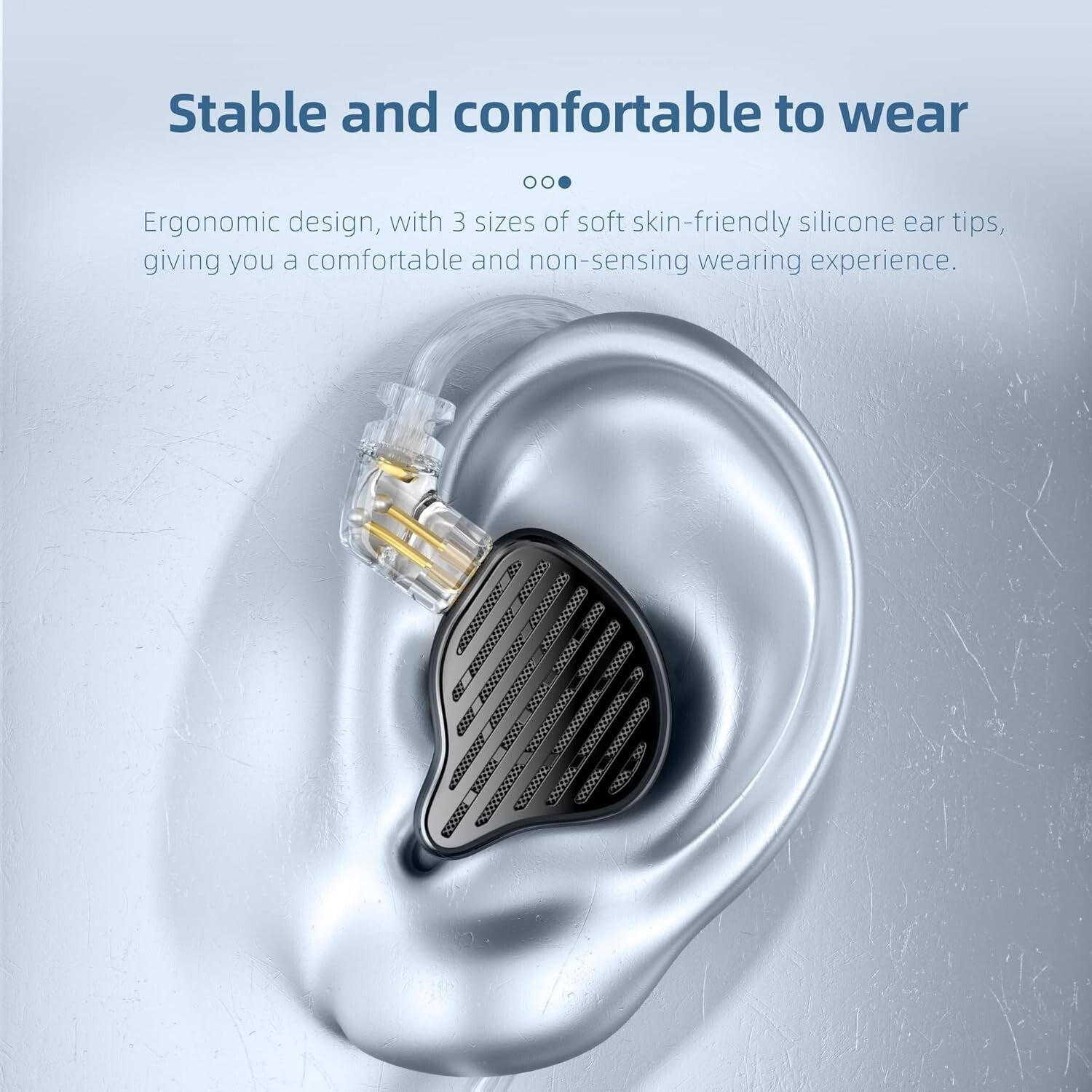 Ergonomic X HBB PR2 Wired Headphones: 13.2mm Planar Driver & Detachable Cable