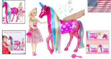 Load image into Gallery viewer, Magical Unicorn Doll Playset with Bright Lights &amp; Sounds - Ideal Gift for Girls
