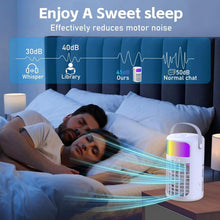 Load image into Gallery viewer, Lightweight USB-Powered 4-in-1 Air Conditioner &amp; Humidifier for Home or Camping