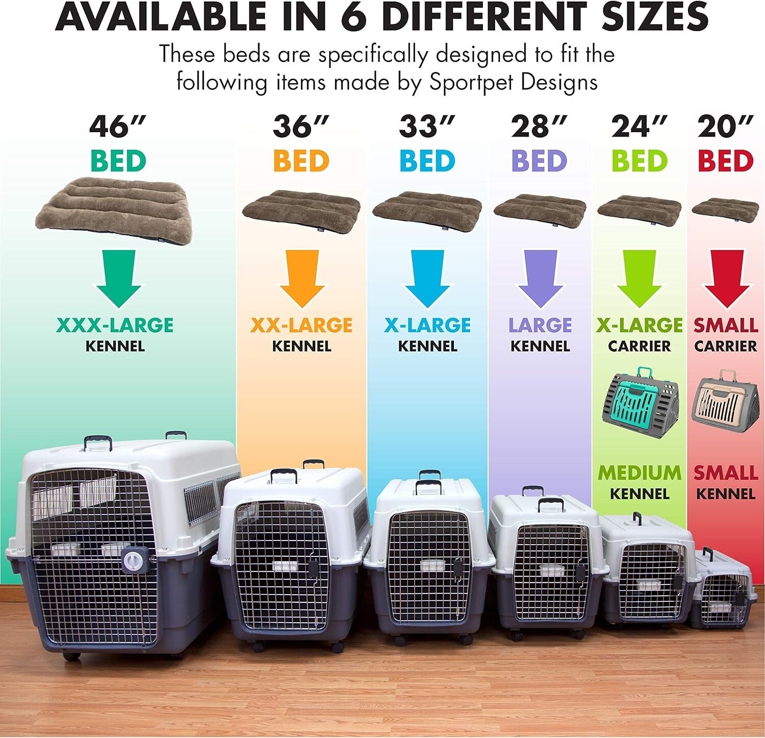 Spacious 39.5 Inch XXL Plastic Dog Crate with Easy Assembly & Transport