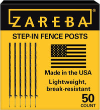 Load image into Gallery viewer, Lightweight &amp; Durable 4-Inch Step-In Fence Post - Ideal for Electric Fencing
