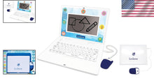 Load image into Gallery viewer, Interactive English/Spanish Learning Laptop for Kids - 170 Fun Educational Games