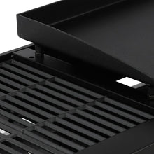 Load image into Gallery viewer, Black 4-Burner Tailgater Grill with Removable Grease Cup - Perfect for Outdoors