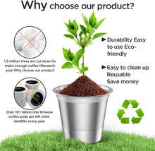 Load image into Gallery viewer, Premium Stainless Steel Refillable K Cups for Keurig - Perfect Coffee Extraction