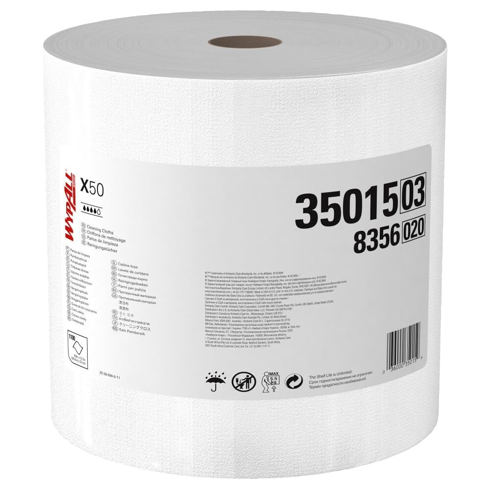 Cost-Effective GeneralClean X50 Users' Choice - 1,100 Absorbent Cleaning Sheets