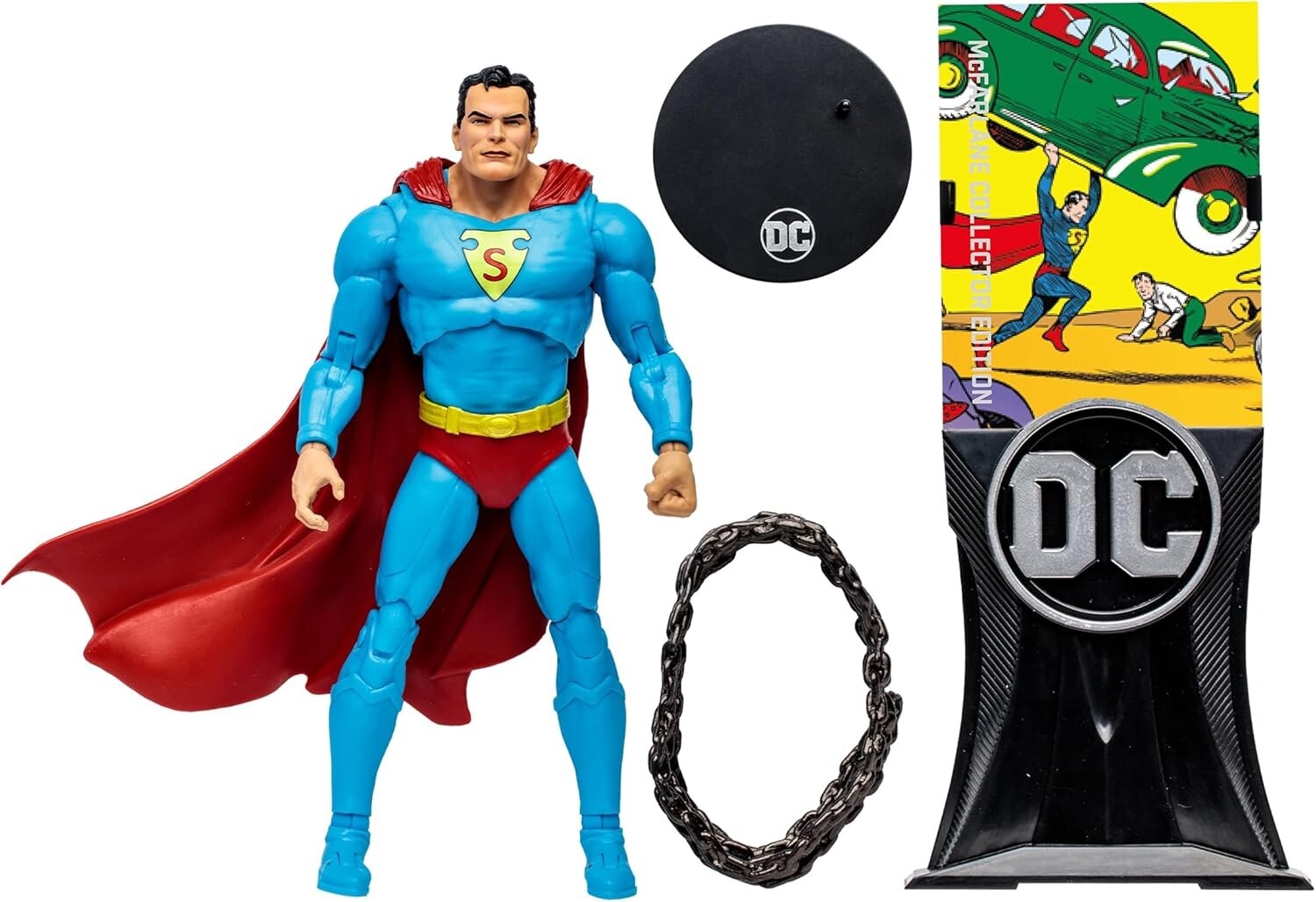 DC Multiverse Superman Action Figure - 7in Articulated Collector's Edition