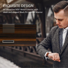 Load image into Gallery viewer, Premium Jewelry and Sunglasses Box with Magnetic Closure - 12 Compartment Design