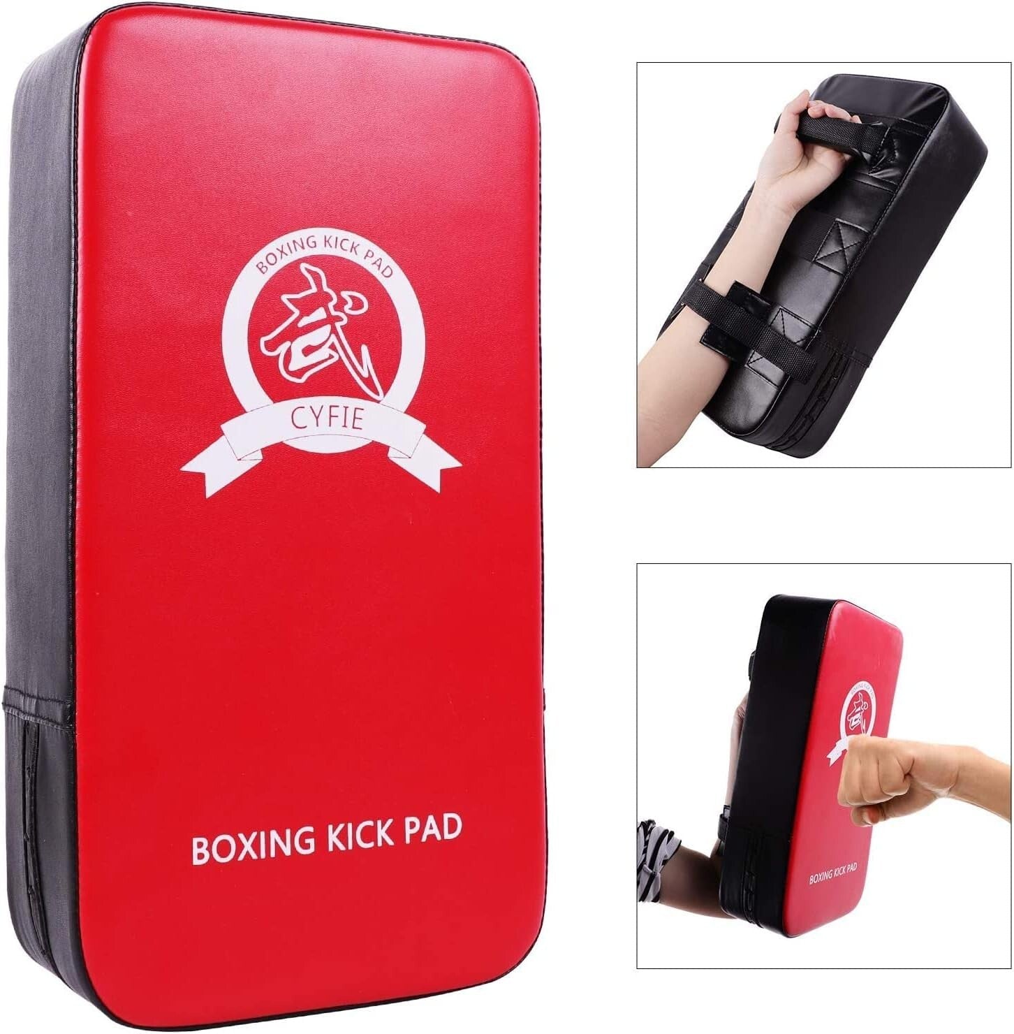 5-Piece Kids Boxing Training Set - Leather Mitts & Kick Pads for Safety & Fun
