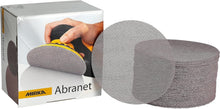 Load image into Gallery viewer, 6-Inch Abranet Dust-Free Sanding Discs, Grit 1000 - 50 Pcs for Optimal Finishes