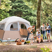Load image into Gallery viewer, Double Layer Windproof &amp; Waterproof Tent for 6 - Ideal for Family Adventures