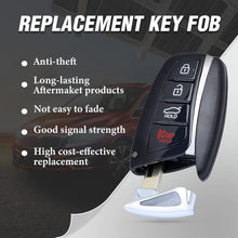 Load image into Gallery viewer, 4 Button Keyless Entry Remote for Hyundai Santa Fe 2013-2018 - Complete Package