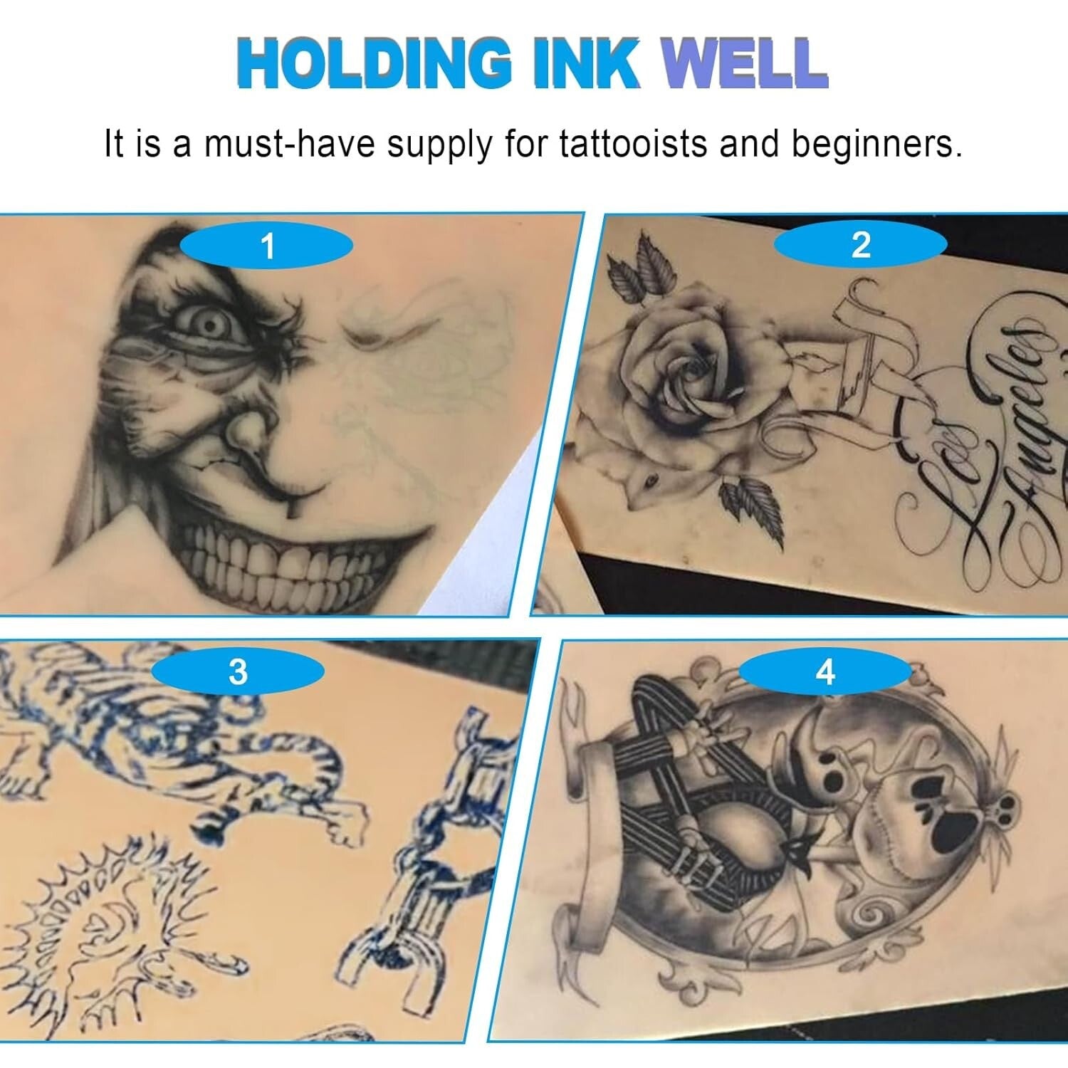 Professional Tattoo Practice Skin - 20PCS 3MM Soft & Water Resistant Sheets