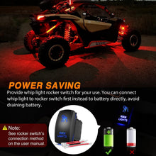 Load image into Gallery viewer, Wireless RGB LED Rock Light Set with App Control for Enhanced Vehicle Visibility