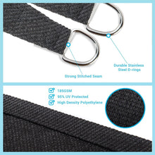 Load image into Gallery viewer, Lightweight UV-Blocking 16' x 20' Graphite Shade Sail for Stylish Outdoor Living