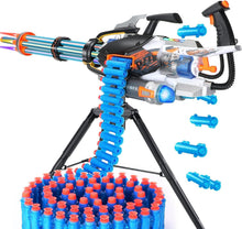 Load image into Gallery viewer, Motorized Blue Foam Dart Gun - 13m Range, 60 Darts, Perfect for Kids' Parties