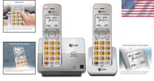Load image into Gallery viewer, Dual Handset DECT 6.0 Cordless Phone System with Call Waiting &amp; Voicemail Access